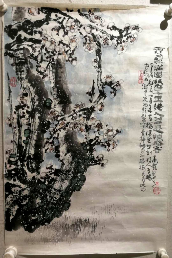 孙墨龙精品《雪飘满园香》已售