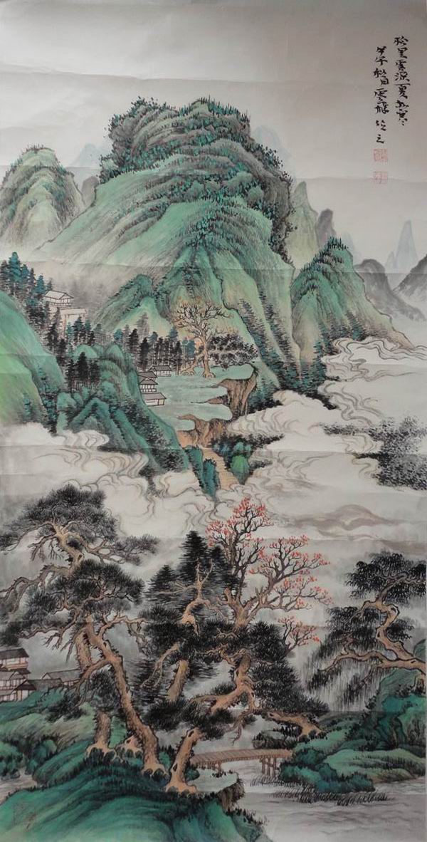 魏云飞山水精品